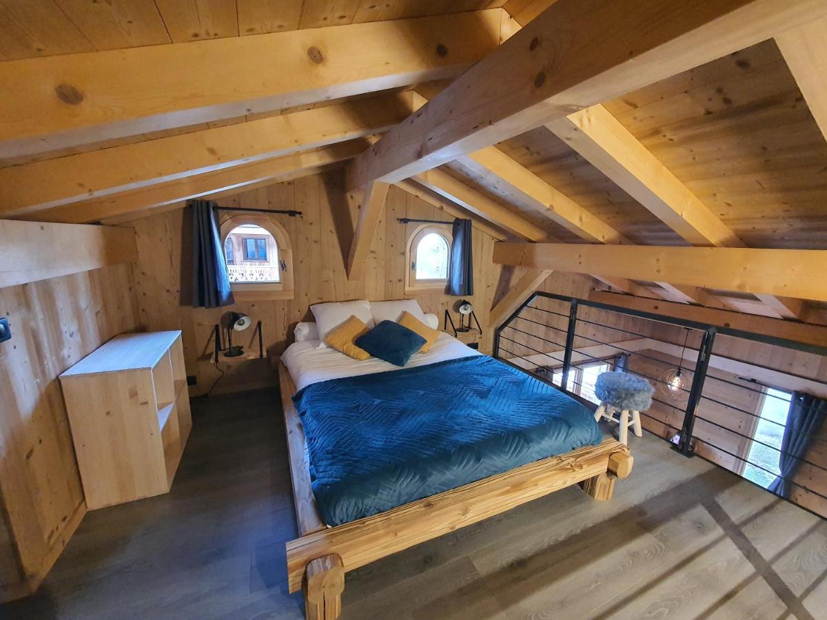 Chalet Cosy Et Moderne Vue Montagnes Seytroux Buitenkant foto