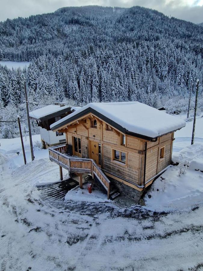 Chalet Cosy Et Moderne Vue Montagnes Seytroux Buitenkant foto
