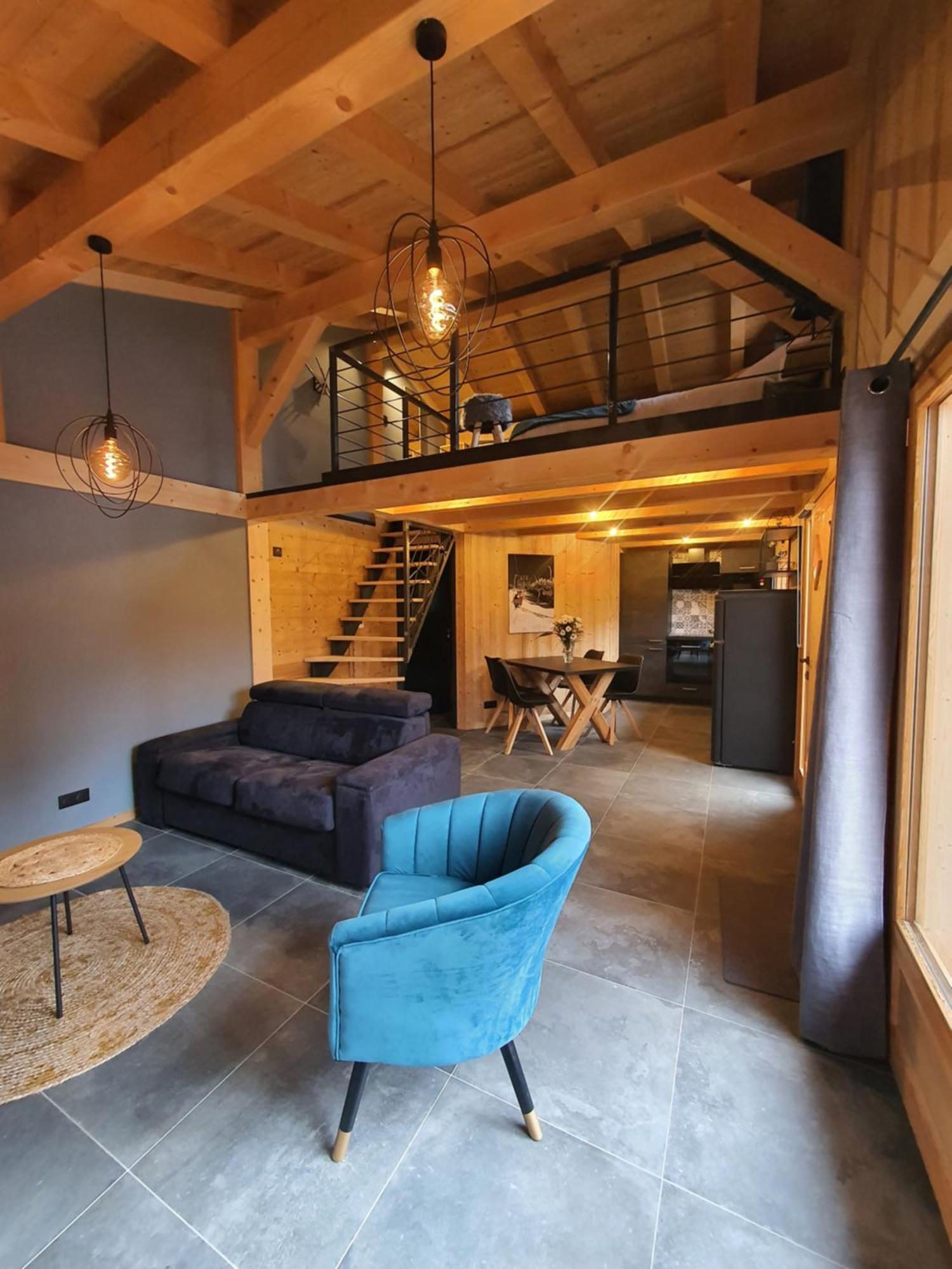 Chalet Cosy Et Moderne Vue Montagnes Seytroux Buitenkant foto